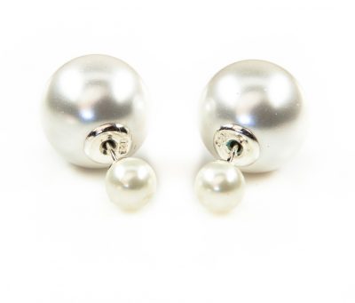 11001 Double Dots White Pearl