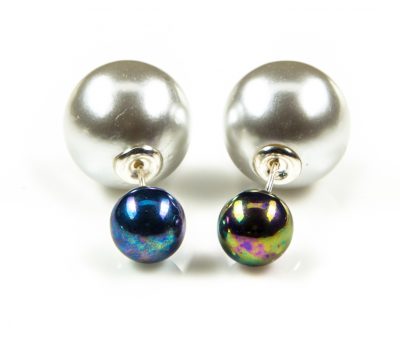 11038 Double Dots Silver