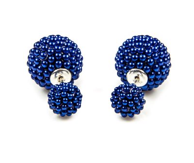 11059 Double Dots Blue Spike