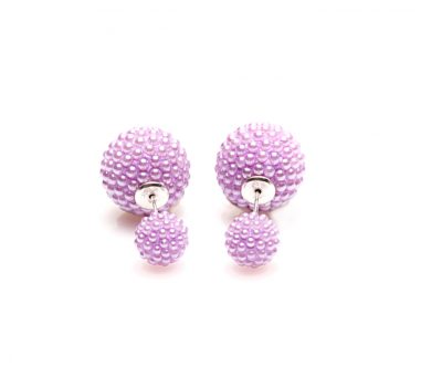 11069 Double Dots Pink Spike