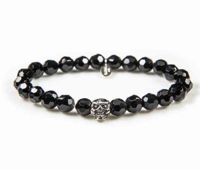 86014 Face Onyx Skull